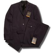 View Item Ben Sherman Slim Fit 3 Button Mod Suit Deep Plum Aubergine